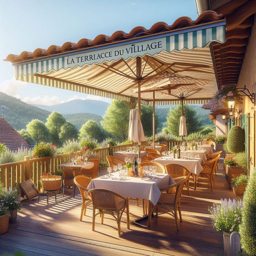 Image terrasse ensoleillée